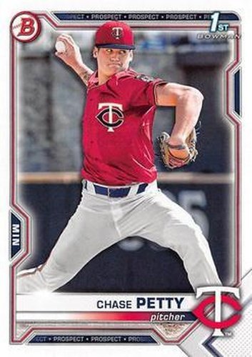 #BD-49 Chase Petty - Minnesota Twins - 2021 Bowman Draft Baseball