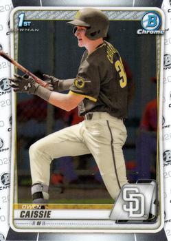 #BD-49 Owen Caissie - San Diego Padres - 2020 Bowman Draft - Chrome Baseball