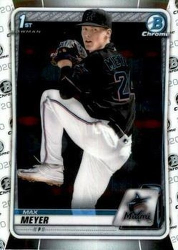 #BD-50 Max Meyer - Miami Marlins - 2020 Bowman Draft - Chrome Baseball