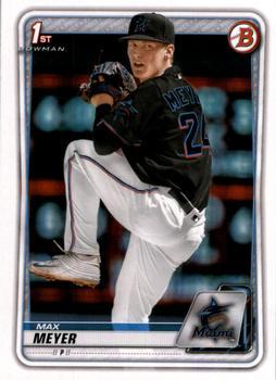 #BD-50 Max Meyer - Miami Marlins - 2020 Bowman Draft Baseball