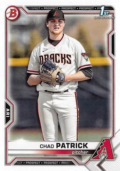 #BD-51 Chad Patrick - Arizona Diamondbacks - 2021 Bowman Draft Baseball