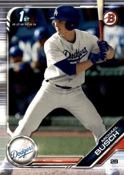 #BD-57 Michael Busch - Los Angeles Dodgers - 2019 Bowman Draft Baseball