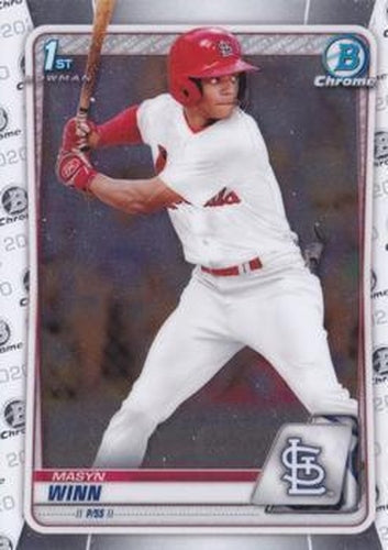 #BD-59 Masyn Winn - St. Louis Cardinals - 2020 Bowman Draft - Chrome Baseball