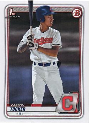 #BD-60 Carson Tucker - Cleveland Indians - 2020 Bowman Draft Baseball