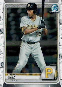 #BD-65 Oneil Cruz - Pittsburgh Pirates - 2020 Bowman Draft - Chrome Baseball