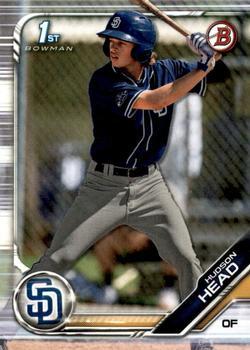 #BD-69 Hudson Head - San Diego Padres - 2019 Bowman Draft Baseball