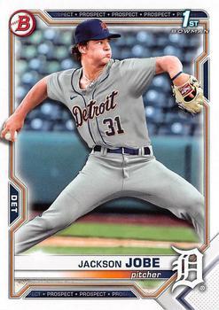 #BD-69 Jackson Jobe - Detroit Tigers - 2021 Bowman Draft Baseball