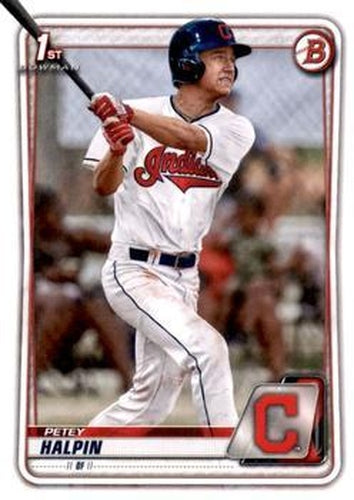 #BD-69 Petey Halpin - Cleveland Indians - 2020 Bowman Draft - Chrome Baseball