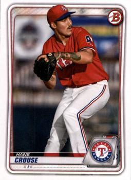 #BD-6 Hans Crouse - Texas Rangers - 2020 Bowman Draft Baseball