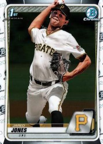 #BD-70 Jared Jones - Pittsburgh Pirates - 2020 Bowman Draft - Chrome Baseball