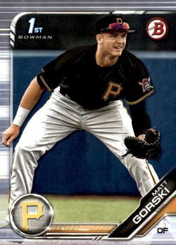#BD-73 Matt Gorski - Pittsburgh Pirates - 2019 Bowman Draft Baseball