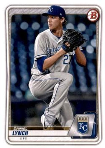 #BD-75 Daniel Lynch - Kansas City Royals - 2020 Bowman Draft - Chrome Baseball