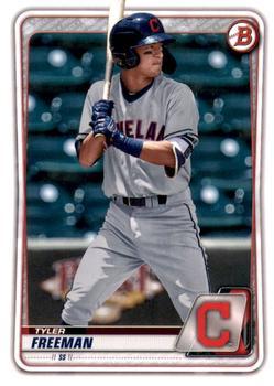#BD-78 Tyler Freeman - Cleveland Indians - 2020 Bowman Draft - Chrome Baseball