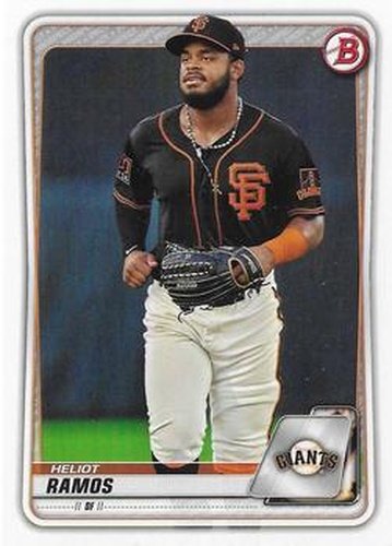 #BD-79 Heliot Ramos - San Francisco Giants - 2020 Bowman Draft Baseball