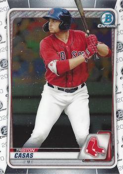#BD-83 Triston Casas - Boston Red Sox - 2020 Bowman Draft - Chrome Baseball