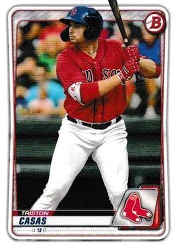 #BD-83 Triston Casas - Boston Red Sox - 2020 Bowman Draft Baseball