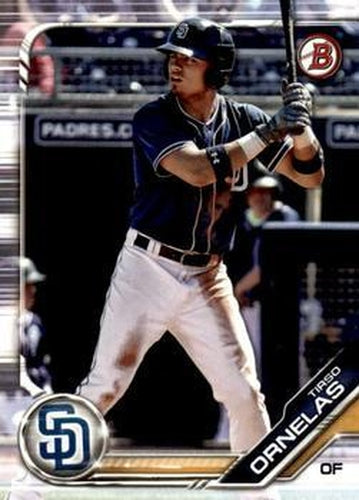 #BD-84 Tirso Ornelas - San Diego Padres - 2019 Bowman Draft Baseball