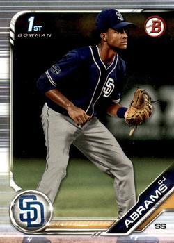 #BD-85 CJ Abrams - San Diego Padres - 2019 Bowman Draft Baseball