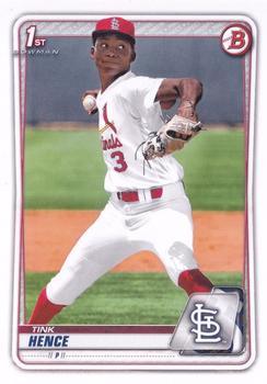 #BD-86 Tink Hence - St. Louis Cardinals - 2020 Bowman Draft Baseball
