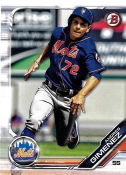 #BD-8 Andres Gimenez - New York Mets - 2019 Bowman Draft Baseball
