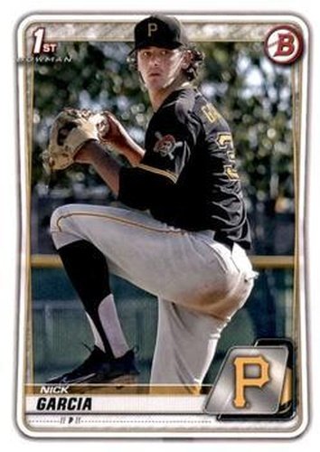 #BD-90 Nick Garcia - Pittsburgh Pirates - 2020 Bowman Draft Baseball