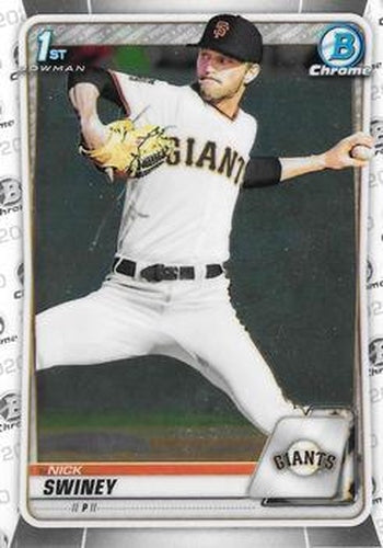 #BD-91 Nick Swiney - San Francisco Giants - 2020 Bowman Draft - Chrome Baseball