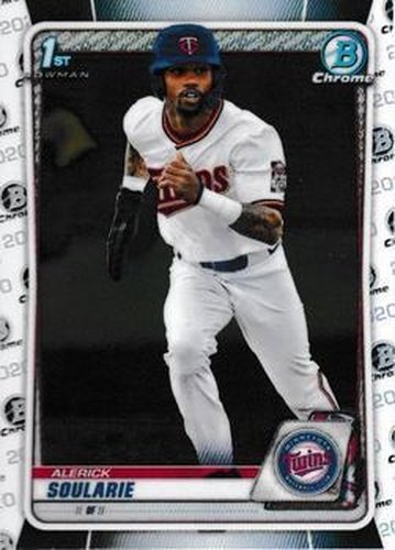 #BD-94 Alerick Soularie - Minnesota Twins - 2020 Bowman Draft - Chrome Baseball