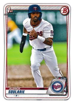 #BD-94 Alerick Soularie - Minnesota Twins - 2020 Bowman Draft Baseball