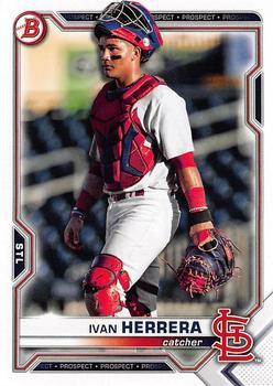 #BD-94 Ivan Herrera - St. Louis Cardinals - 2021 Bowman Draft Baseball