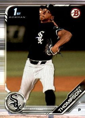 #BD-94 Matthew Thompson - Chicago White Sox - 2019 Bowman Draft Baseball