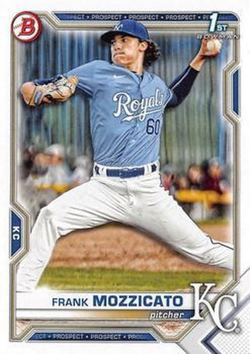 #BD-95 Frank Mozzicato - Kansas City Royals - 2021 Bowman Draft Baseball