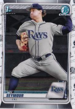 #BD-96 Ian Seymour - Tampa Bay Rays - 2020 Bowman Draft - Chrome Baseball