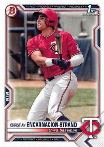 #BD-9 Christian Encarnacion-Strand - Minnesota Twins - 2021 Bowman Draft Baseball