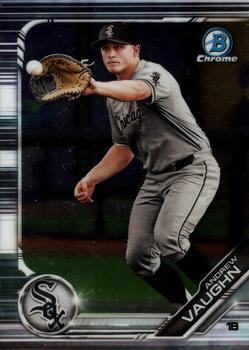 #BDC-100b Andrew Vaughn - Chicago White Sox - 2019 Bowman Draft - Chrome Baseball