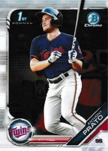 #BDC-101 Anthony Prato - Minnesota Twins - 2019 Bowman Draft - Chrome Baseball