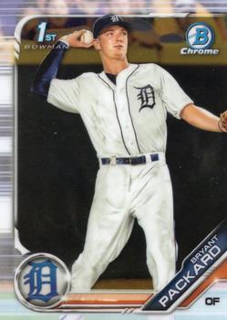 #BDC-123 Bryant Packard - Detroit Tigers - 2019 Bowman Draft - Chrome Baseball