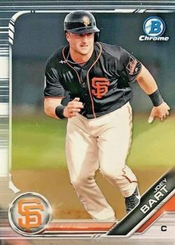 #BDC-134 Joey Bart - San Francisco Giants - 2019 Bowman Draft - Chrome Baseball