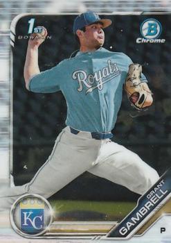 #BDC-138 Grant Gambrell - Kansas City Royals - 2019 Bowman Draft - Chrome Baseball