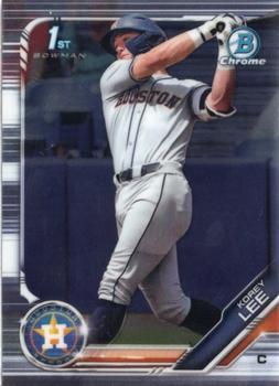 #BDC-140 Korey Lee - Houston Astros - 2019 Bowman Draft - Chrome Baseball