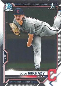 #BDC-143 - Doug Nikhazy - Cleveland Indians - 2021 Bowman Draft - Chrome Baseball