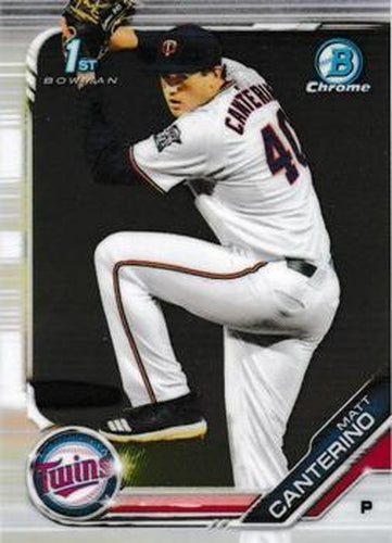 #BDC-149 Matt Canterino - Minnesota Twins - 2019 Bowman Draft - Chrome Baseball