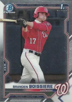 #BDC-156 - Branden Boissiere - Washington Nationals - 2021 Bowman Draft - Chrome Baseball
