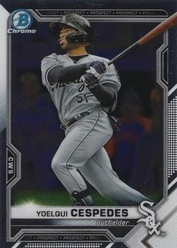 #BDC-171a - Yoelqui Cespedes - Chicago White Sox - 2021 Bowman Draft - Chrome Baseball