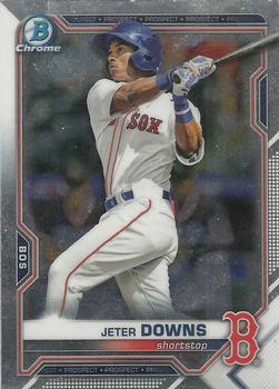 #BDC-177 - Jeter Downs - Boston Red Sox - 2021 Bowman Draft - Chrome Baseball