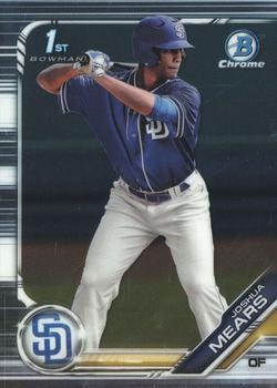 #BDC-180 Joshua Mears - San Diego Padres - 2019 Bowman Draft - Chrome Baseball