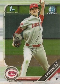#BDC-189 Nick Lodolo - Cincinnati Reds - 2019 Bowman Draft - Chrome Baseball