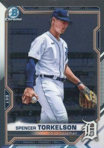 #BDC-20b - Spencer Torkelson - Detroit Tigers - 2021 Bowman Draft - Chrome Baseball