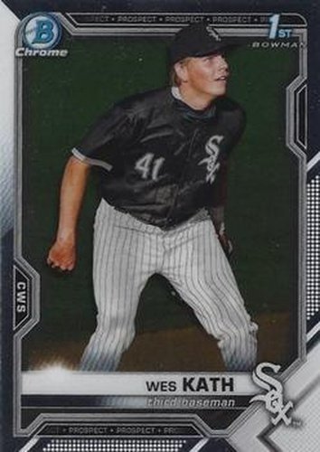 #BDC-43 - Wes Kath - Chicago White Sox - 2021 Bowman Draft - Chrome Baseball
