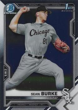 #BDC-4 - Sean Burke - Chicago White Sox - 2021 Bowman Draft - Chrome Baseball