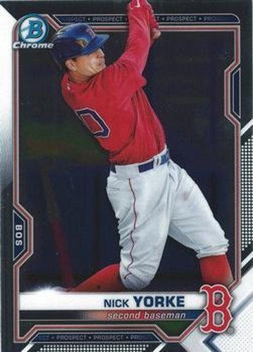 #BDC-53 - Nick Yorke - Boston Red Sox - 2021 Bowman Draft - Chrome Baseball